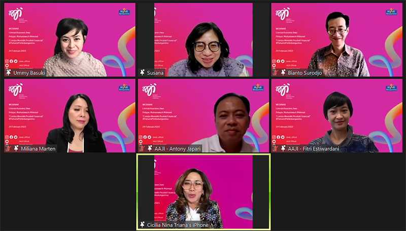 AAJI Terus Tingkatkan Literasi Keuangan dan Asuransi dengan mengadakan Webinar PahamiPerlindunganmu